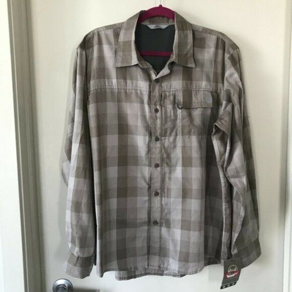 Wrangler Outdoor Series Long Sleeve Rich Shirt L - Picture 3 of 7